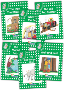 Jolly Phonics Readers - Inky & Friends - Green Level (Pack Of 6)