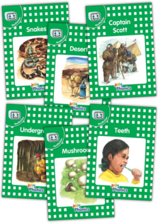 Jolly Phonics Readers - Nonfiction - Green Level (Pack Of 6)