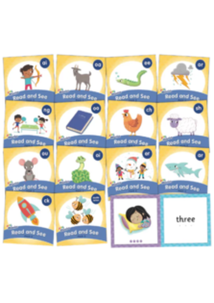Jolly Phonics Read And See - Pack 2 (14 Titles) New Edition
