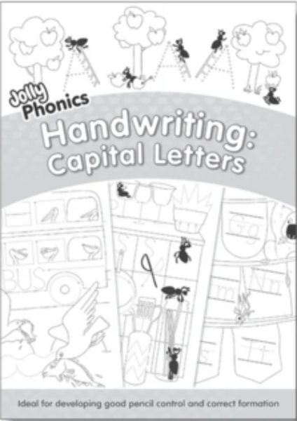 Jolly Phonics Capital Letters Handwriting Practice Book