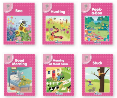 Jolly Readers Level 1 Inky & Friends (Pink)