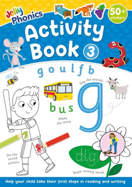 Jolly Phonics Activity Book 3 2026 Edition