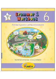 Jolly Grammar 1 Workbook 6