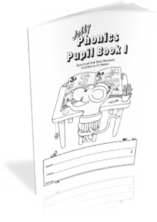 Jolly Phonics Pupil Book 1 (Black & White Edition)