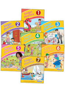 Jolly Finger Phonics Set Of Books 1–7 New Edition