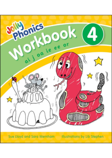 Jolly Phonics Workbook 4 New Edition