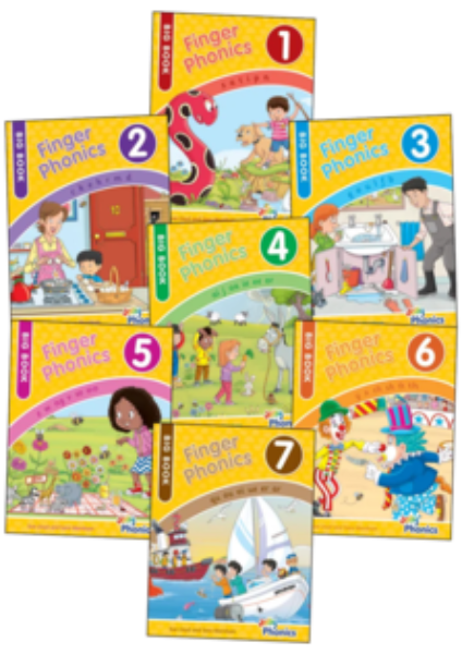 Jolly Finger Phonics Big Books - Set Of Books 1–7 New Edition