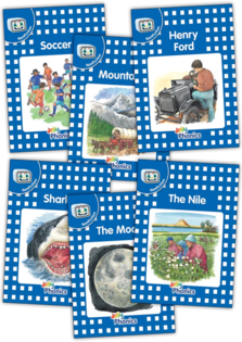 Jolly Phonics Readers - Nonfiction - Blue Level (Pack Of 6)