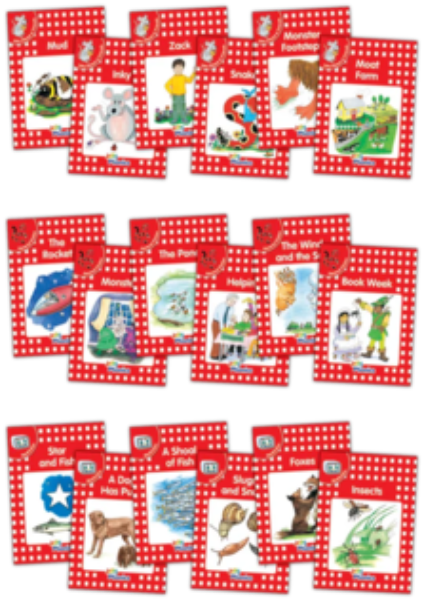 Jolly Phonics Readers - Complete Set Red Level (Pack Of 18)