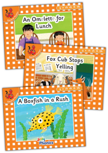 Jolly Phonics Readers - Set 6 - Orange Level (Pack Of 3)