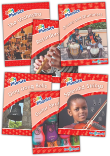 Jolly Phonics Readers - Our World Nonfiction - Red Level (Pack Of 6) New