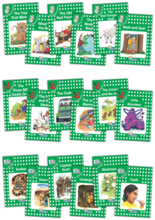 Jolly Phonics Readers - Complete Set Green Level (Pack Of 18)