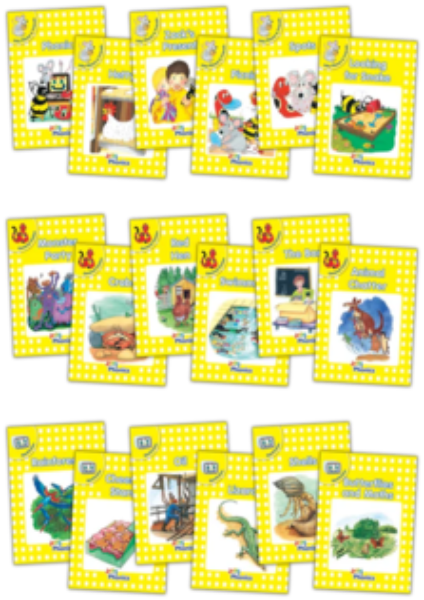 Jolly Phonics Readers - Complete Set Yellow Level (Pack Of 18)