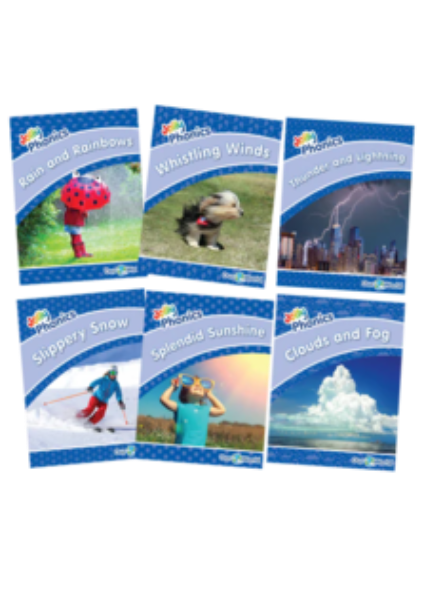 Jolly Phonics Readers - Our World Nonfiction - Blue Level (Pack of 6)