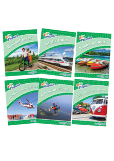 Jolly Phonics Readers - Our World Nonfiction - Green Level (Pack of 6)