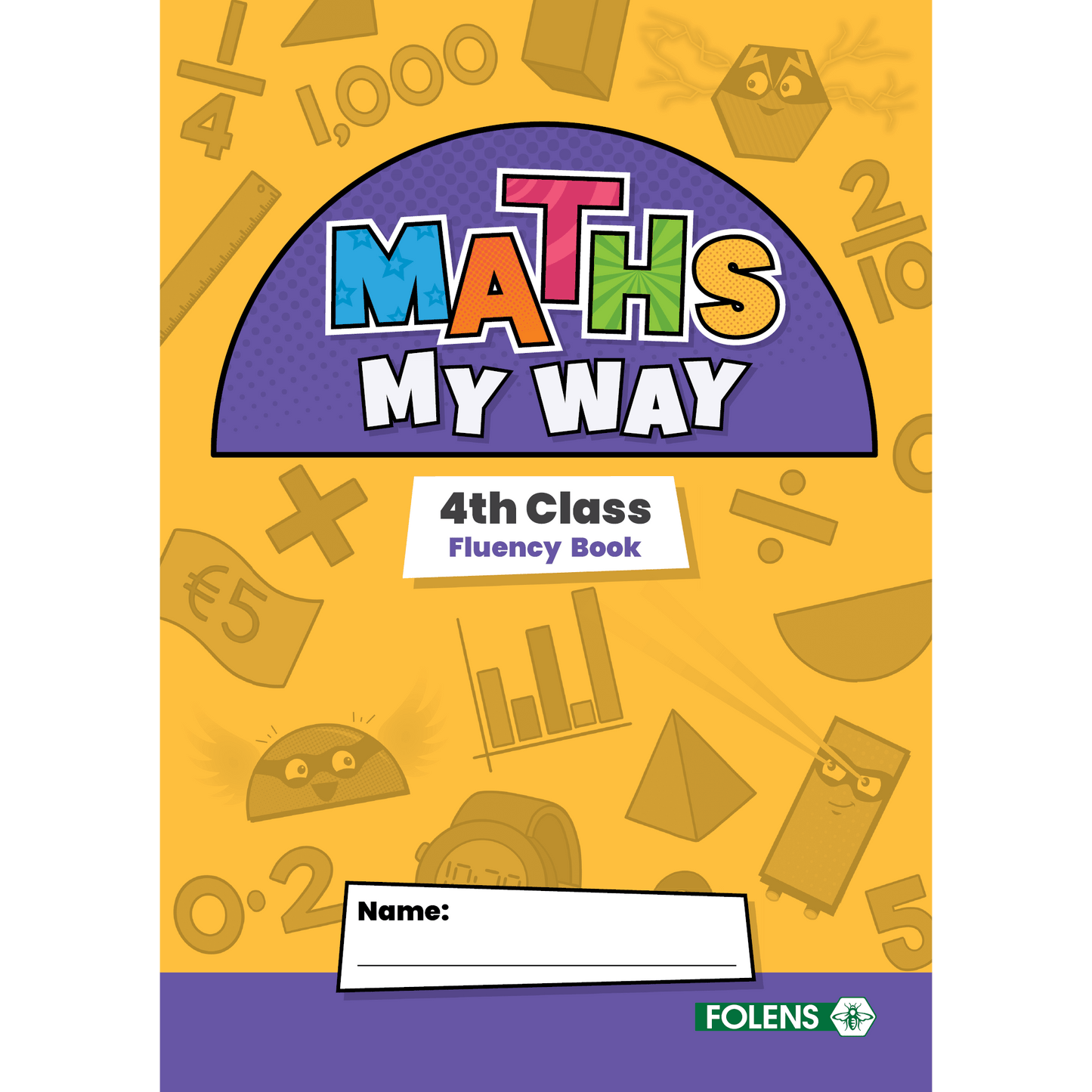 Maths My Way 4th Class Fluency Practice Book
