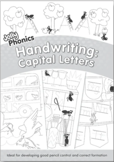 Jolly Phonics Capital Letter Handwriting Practice Book