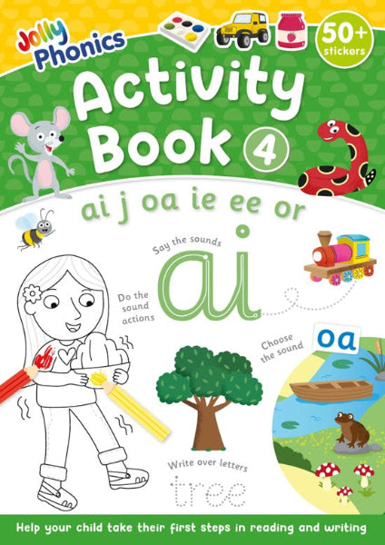 Jolly Phonics Activity Book 4 2026 Edition