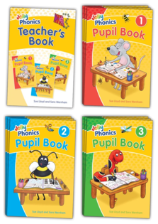 Jolly Phonics Class Set (30 Of Each Pupil Book 1 - 2 & 3 - Plus 1 Teacher's Book)