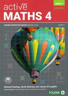 Active Maths 4 Book 1 HL 2nd Edition Textbook