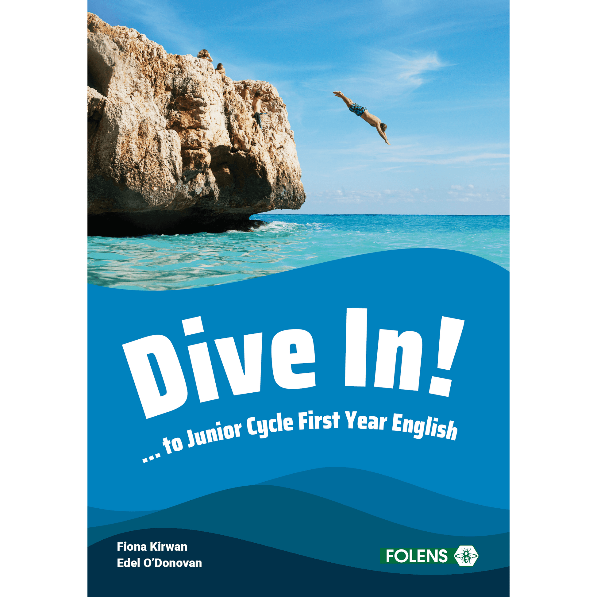 Folens Dive In! book cover for Junior Cycle English - Textbook