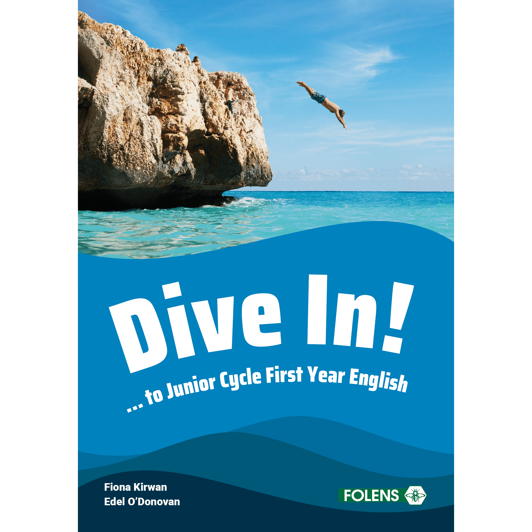 Folens Dive In! book cover for Junior Cycle English - Textbook