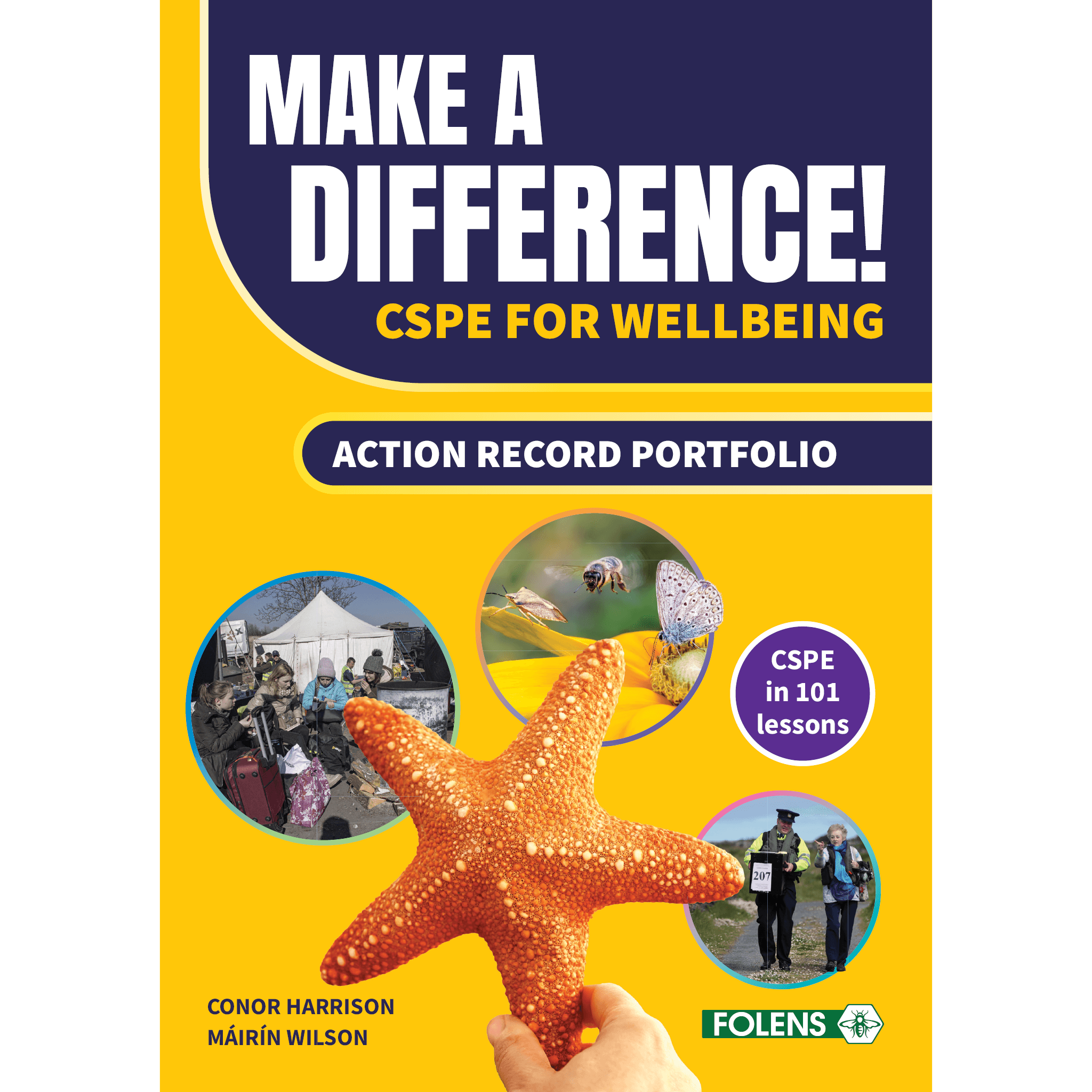 Make a Difference CSPE for Wellbeing Action Record Portfolio – Folens Shop