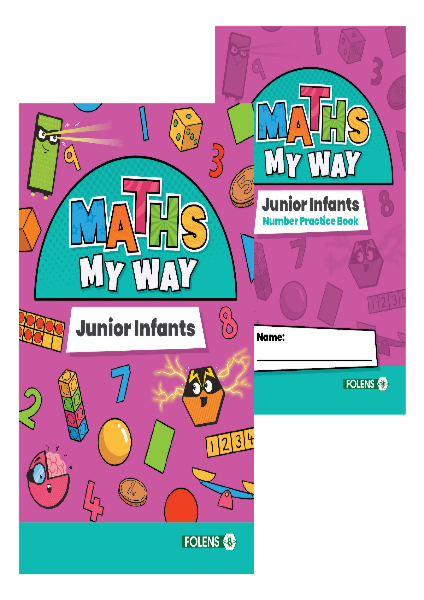 Maths My Way JI Set (Pupil Book and Number Practice Book) – Folens Shop